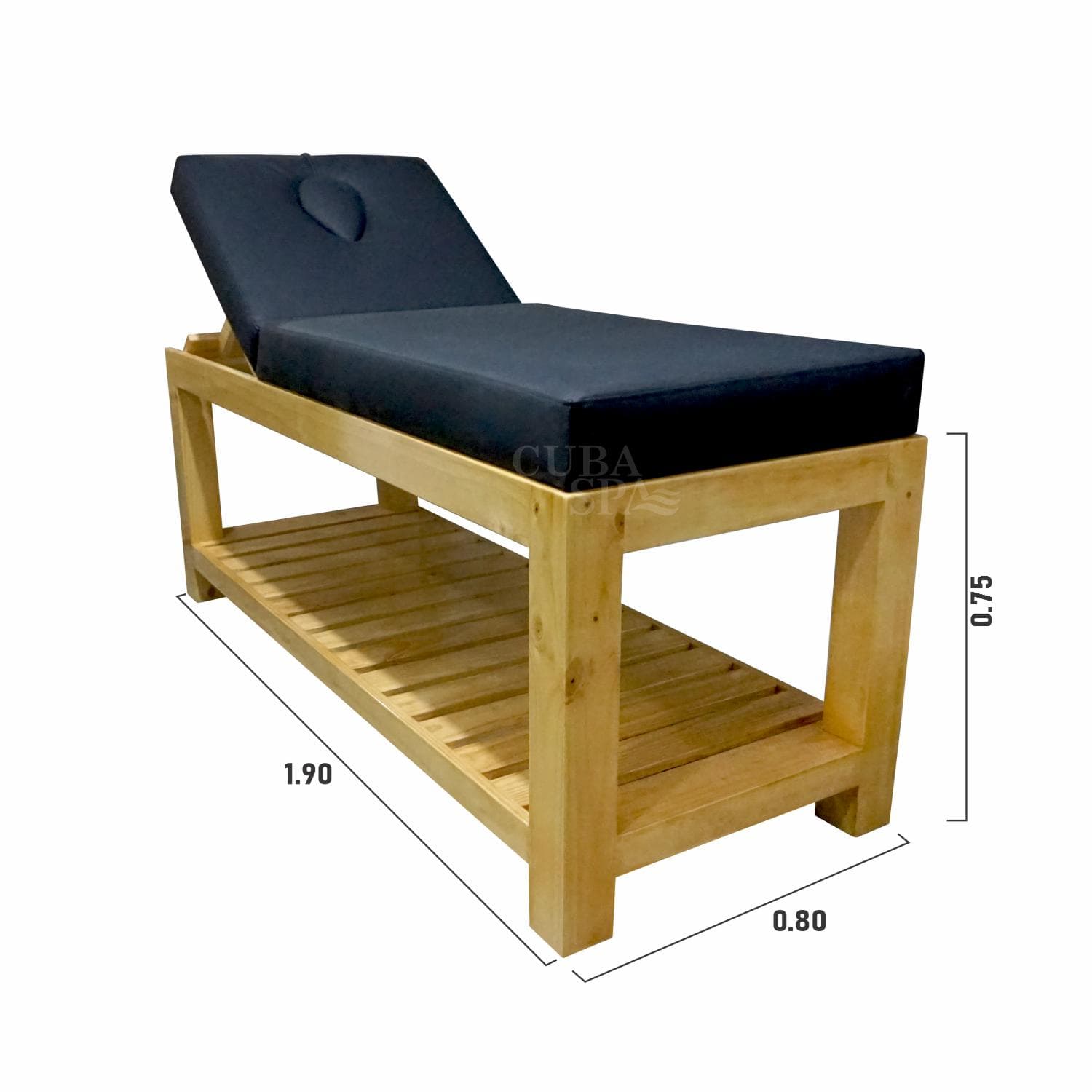 Camilla modelo MINIMALISTA 190*80 | RECLINABLE