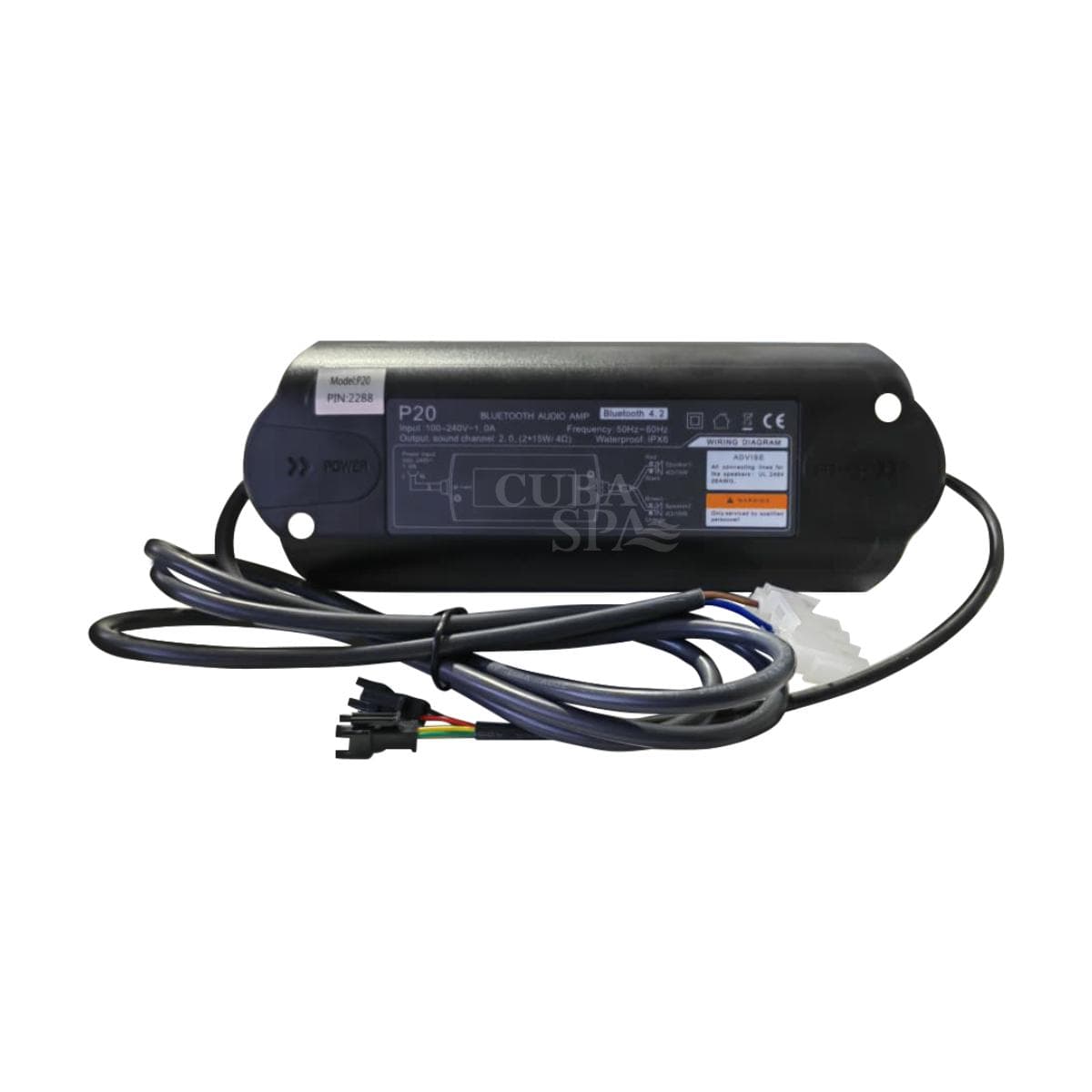 Amplificador de audio Bluetooth