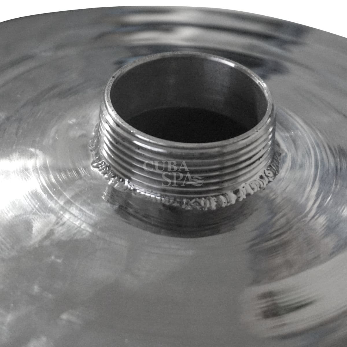 PLATO DE DUCHA ESPAÑOLA DE 1 ½" INOX