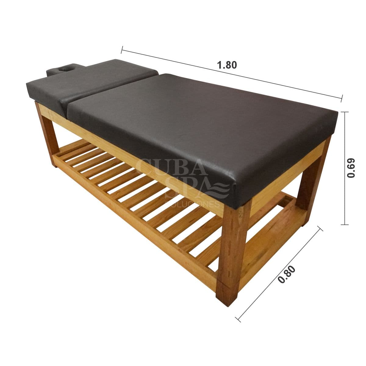 Camilla con cabecera 80*180 | RECLINABLE