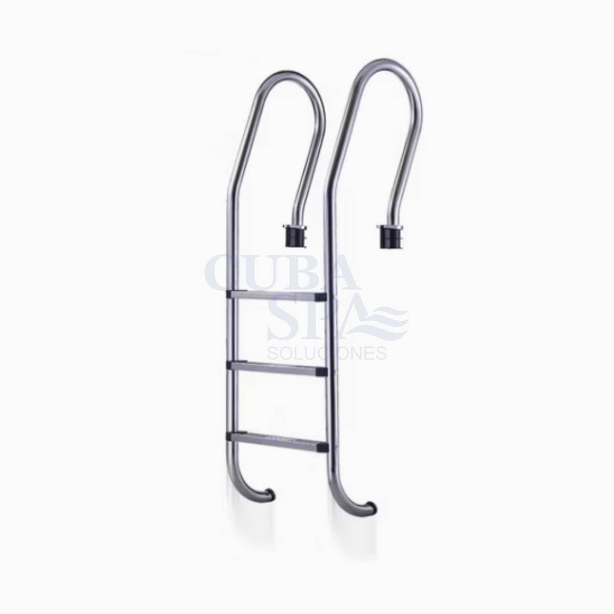 ESCALERA DE ACERO INOX. DE 3 PASOS ANTIDESLIZANTES (WL-SF203)