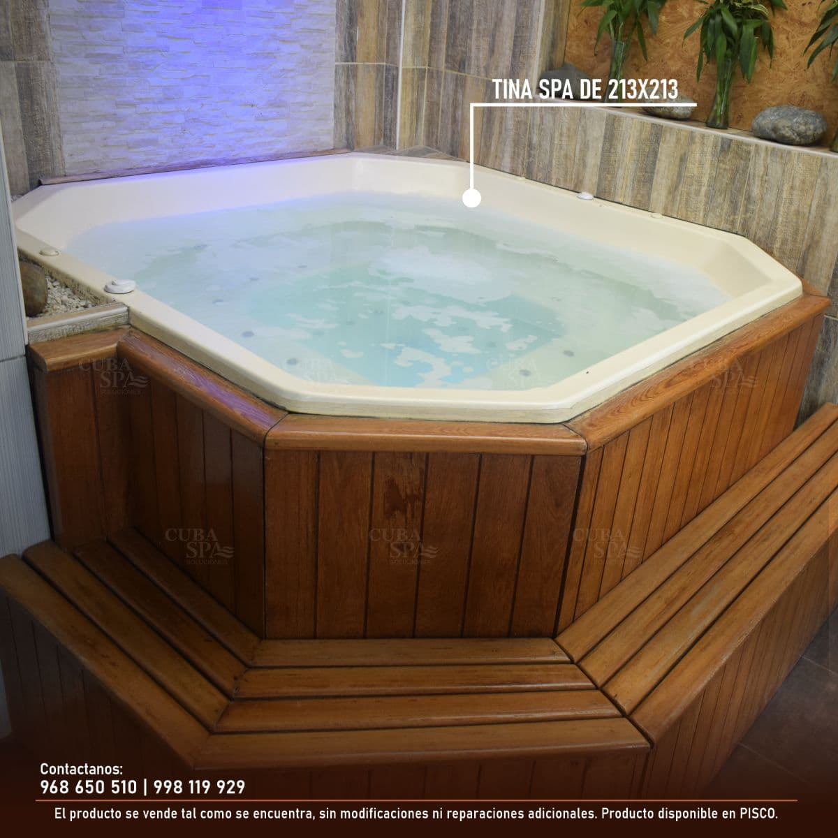 Tina Super Spa - ENTREGA ICA