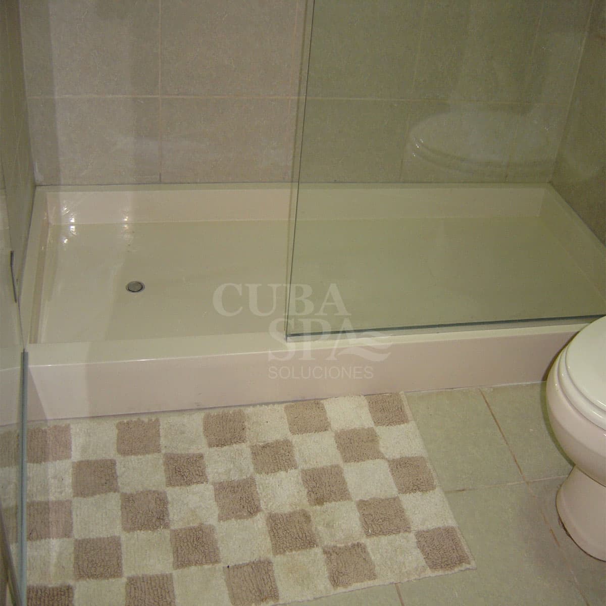 Poza de ducha a medida