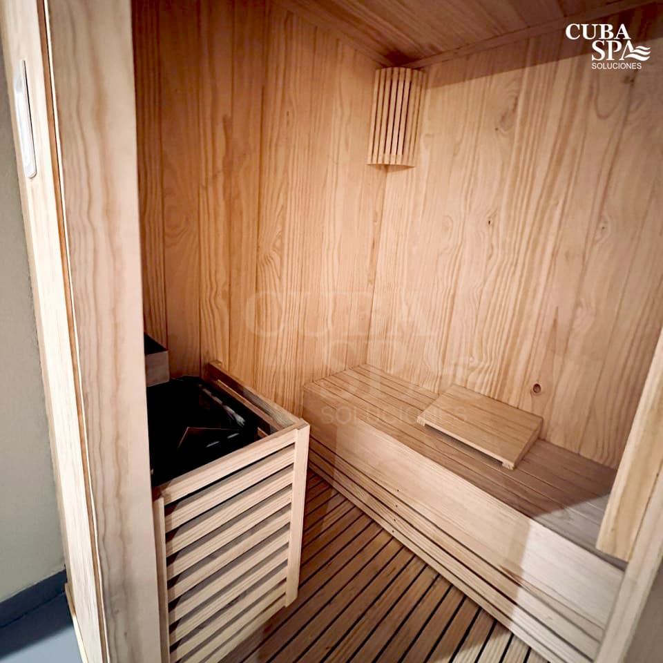 Sauna seco semi fijo M09 180x140