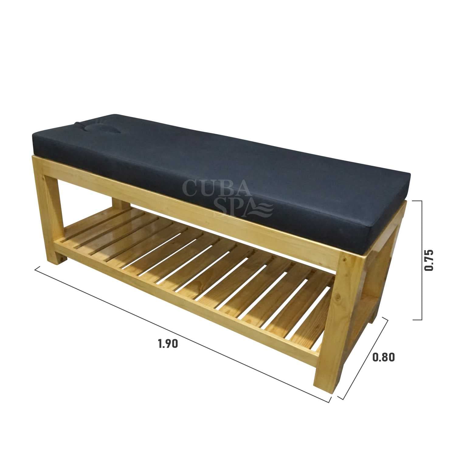 Camilla de Masaje 180x80 Minimalista | Madera Pino