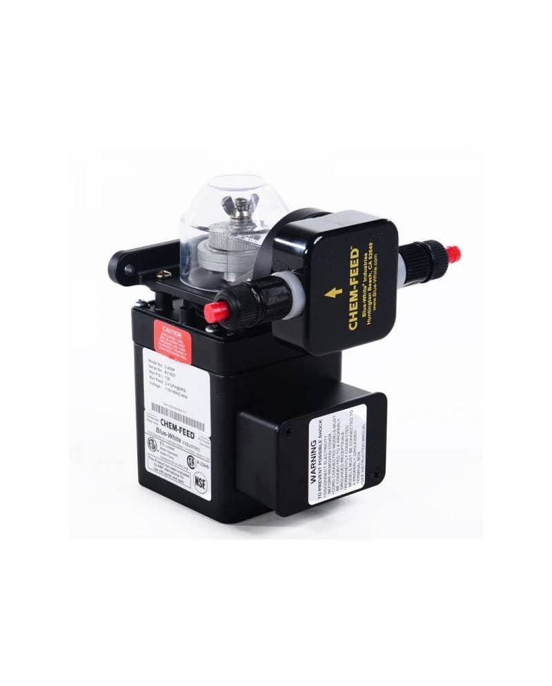 BOMBA DOSIFICADORA 9.9 GPH 220V, C-6125P, BLUE-WHITE
