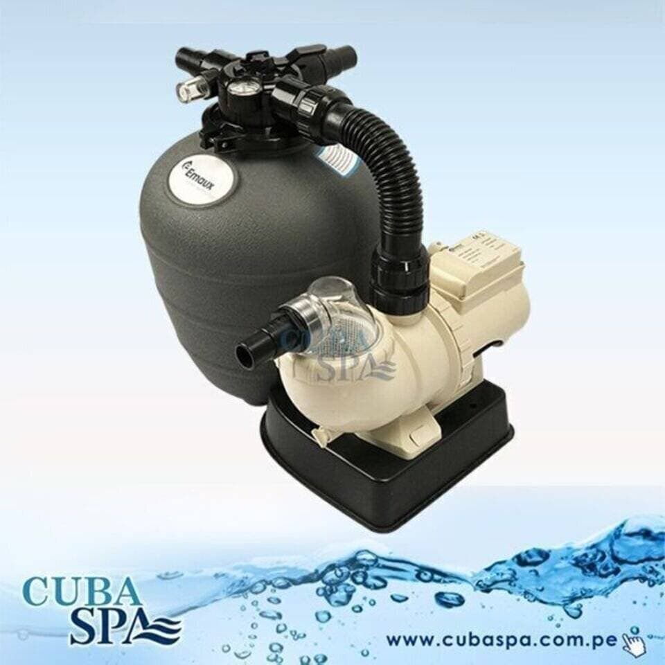 SISTEMA DE FILTRACION 0.16HP Y 13" EMAUX — imagen 1
