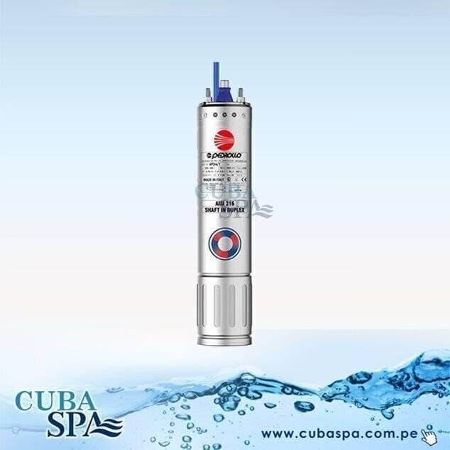 Electrobomba sumergible de 0.5 HP - 10 HP