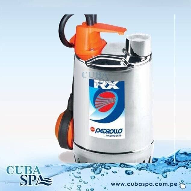Electrobomba sumergible RX 0.75 HP a 1.5 HP — imagen 1