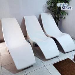 Tumbona de Fibra de Vidrio Modelo Lamas 170 x 55 cm | no sumergible al agua