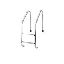ESCALERA DE ACERO INOX. DE 2 PASOS ANTIDESLIZANTES (WL-SL202B) — imagen 1