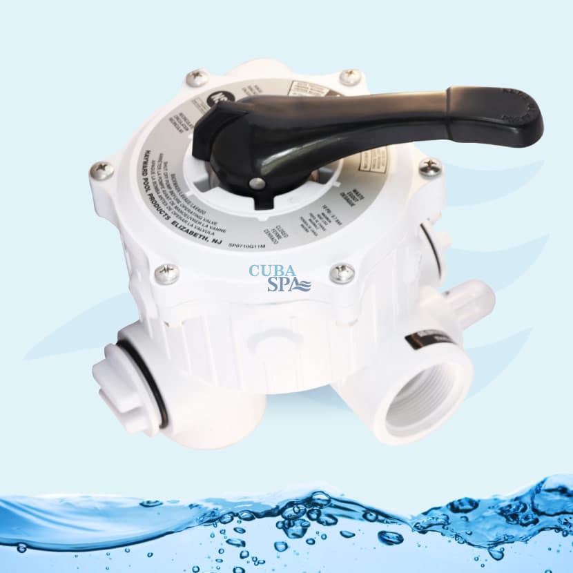 Válvula Multiport 1½" VARI FLO - HAYWARD Lateral