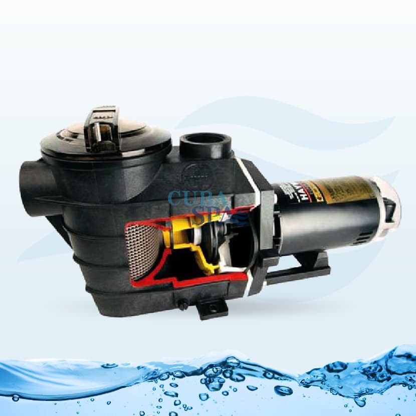 Electrobomba HAYWARD de 3HP SUPER II Monofásica — imagen 2
