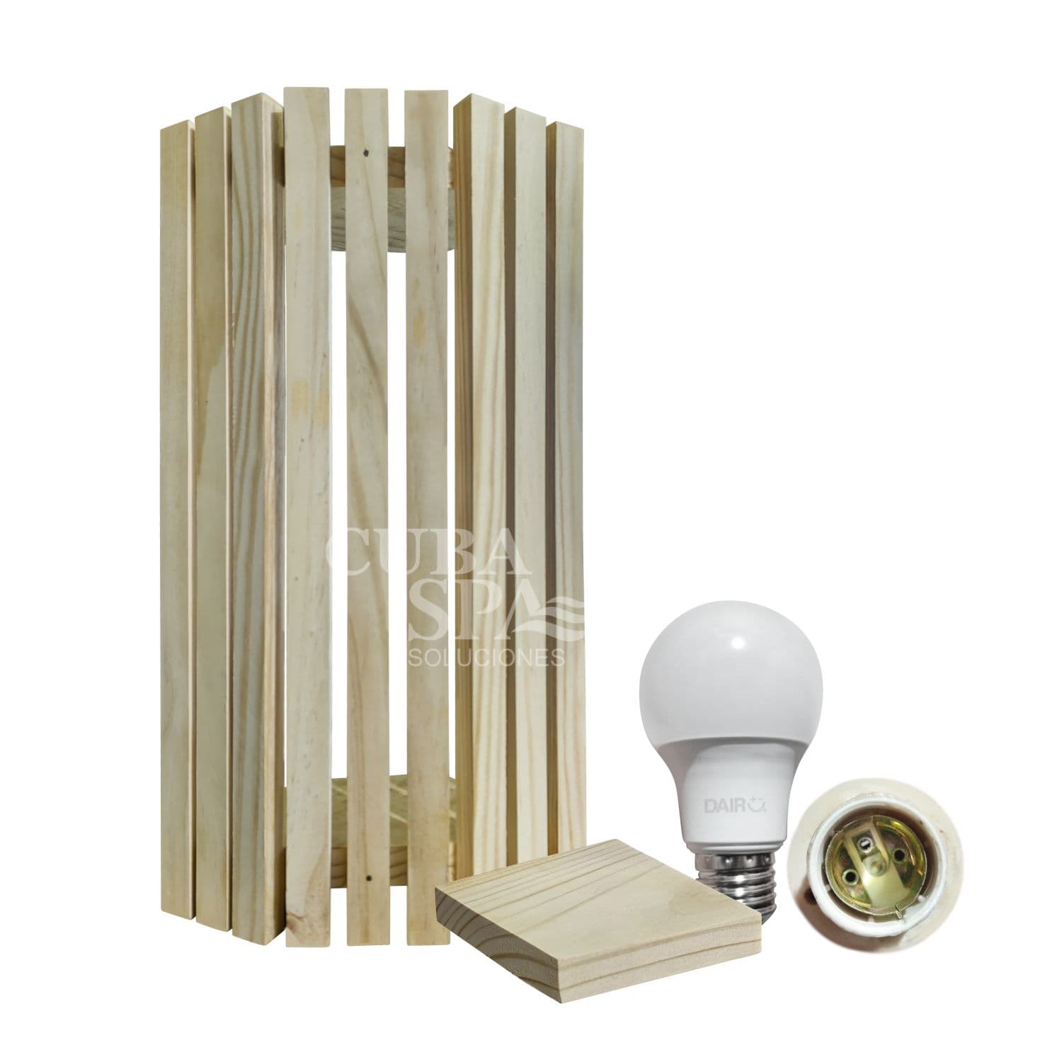 Luminaria de madera para sauna seco — imagen 2