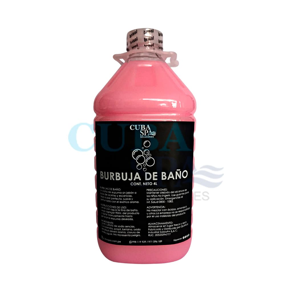 BURBUJAS DE BAÑO 5L FANTASIA