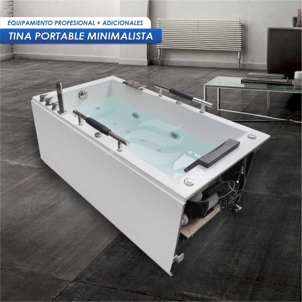 Tina Hidromasaje Rectangular - MINIMALISTA IV 150*80 — imagen 6