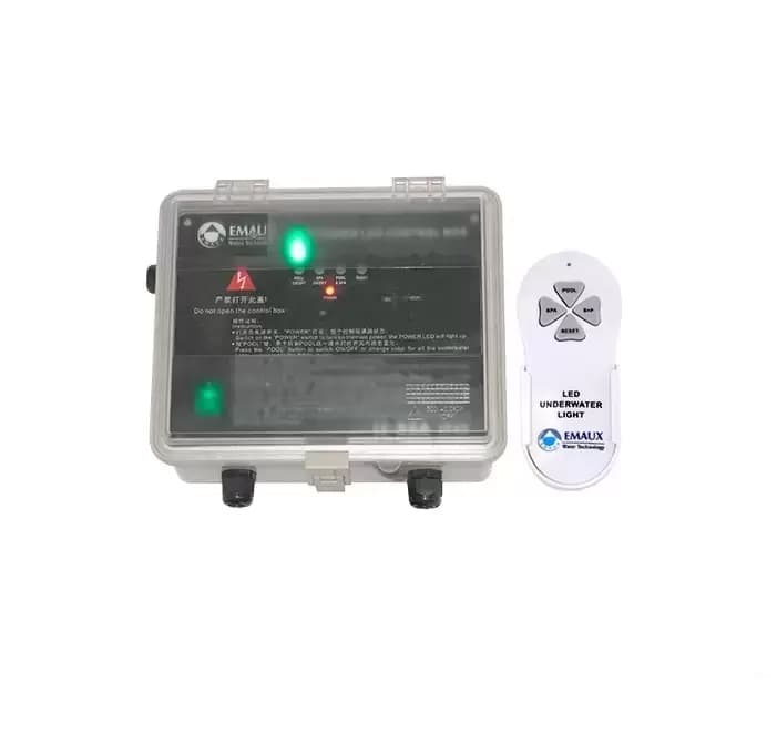 CAJA DE CONTROL EMAUX PARA REFLECTOR SUBACUATICO CON CONTROL REMOTO 2*300/220-240V (08040009) — imagen 1