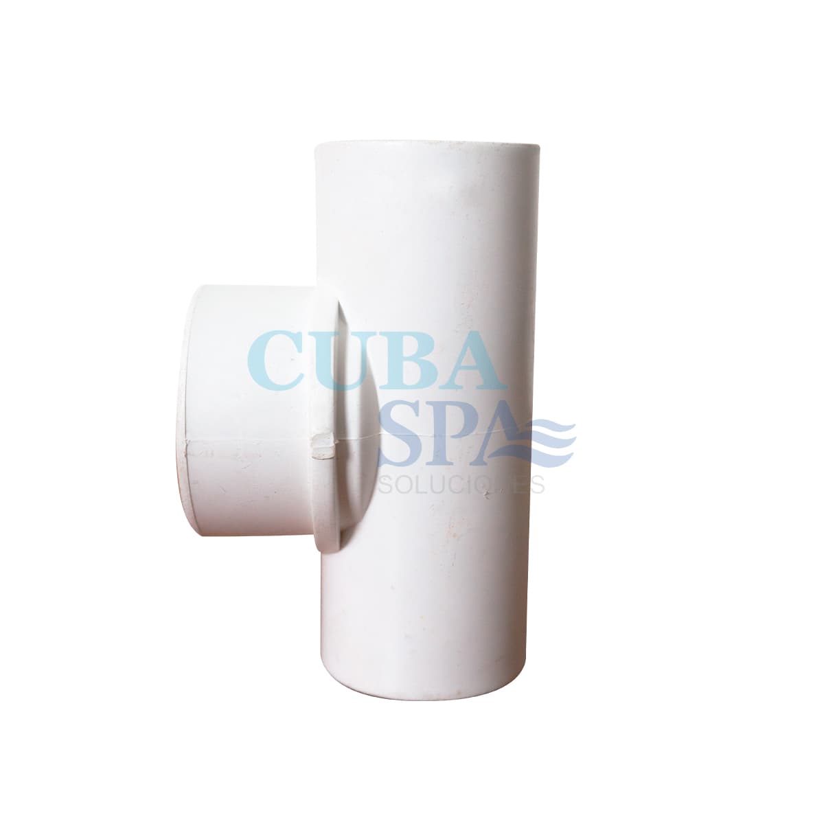 3150570042 Conex. Pres. T Reducción (1 1/2 * 1 * 1)" en PVC Blanco
