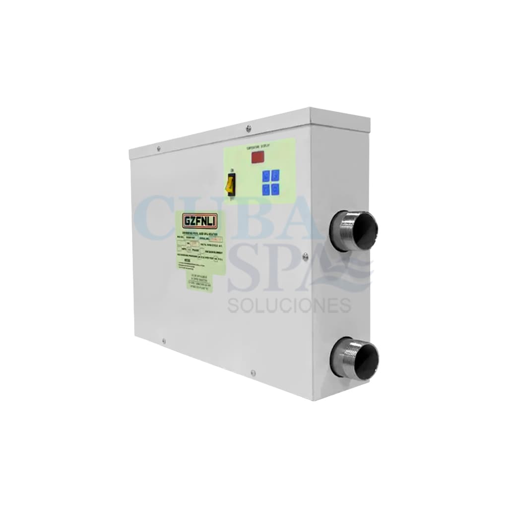 CALENTADOR ELÉCTRICO PARA SPAS DE 15W TRIFASICO 380V