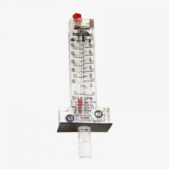 MEDIDOR DE FLUJO 1 1/2 20-100 GPM HAYWARD — imagen 2