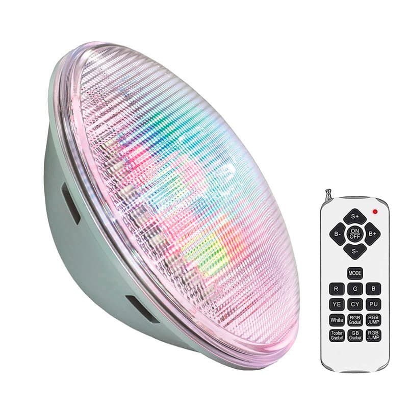 CAJA DE CONTROL + CONTROL + 03 BOMBILLOS PAR56 LED — imagen 2