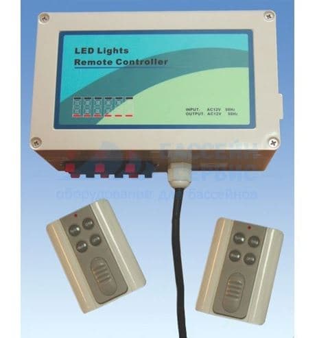 Controlador Remoto para Faros LED de Piscina 12V DC LED-YAQ-02