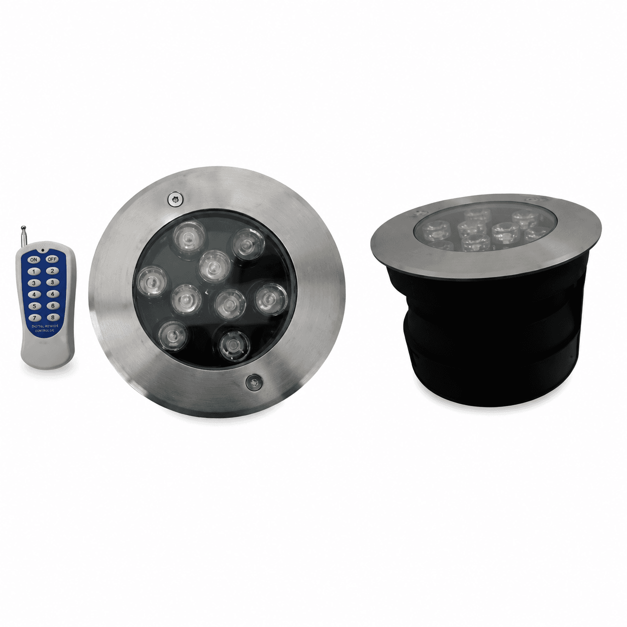 Reflectores LED para piscinas: blanco, RGB, nicho y adosable